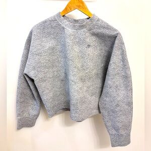 NIKE tech pack therma fit sweatshirt pullover gray oversized women’s medium